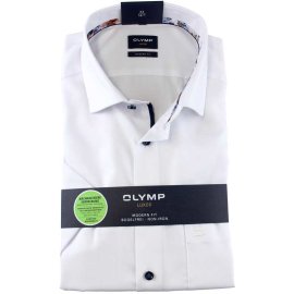 FIT Men`s MODERN LUXOR (L), sleeve 59,95 Shirt uni short OLYMP 41-42 €