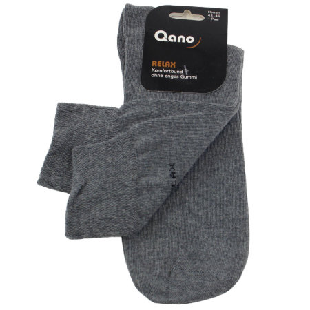 3 Paires Qano – Chaussettes homme « RELAX » avec ceinture