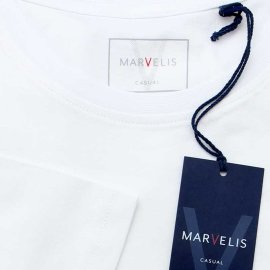 MARVELIS T-shirt CASUAL à encolure ronde